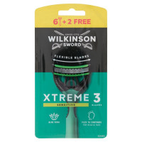 Xtreme 3 Sensitive Confezione di 6+2 Rasoi