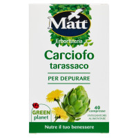 Matt&diet Erboristeria Carciofo tarassaco 40 compresse