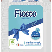Tovaglioli Bianchi 2 Veli 33x33