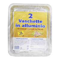 Vaschette Alluminio 12 Porzioni