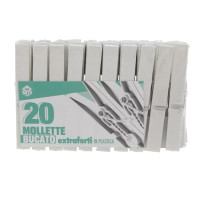 Mollette Bucato Bianche