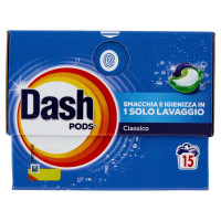 Dash, PODS 3in1 Classico detersivo per lavatrice