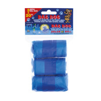 3 Rotoli Bag Dog 25x35