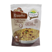 Risotto Funghi Zafferano