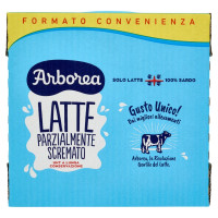 Latte Parzialmente Scremato Uht a Lunga Conservazione