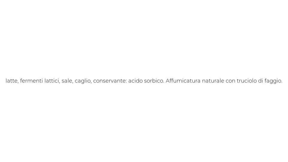 Scamorza Affumicata Ls