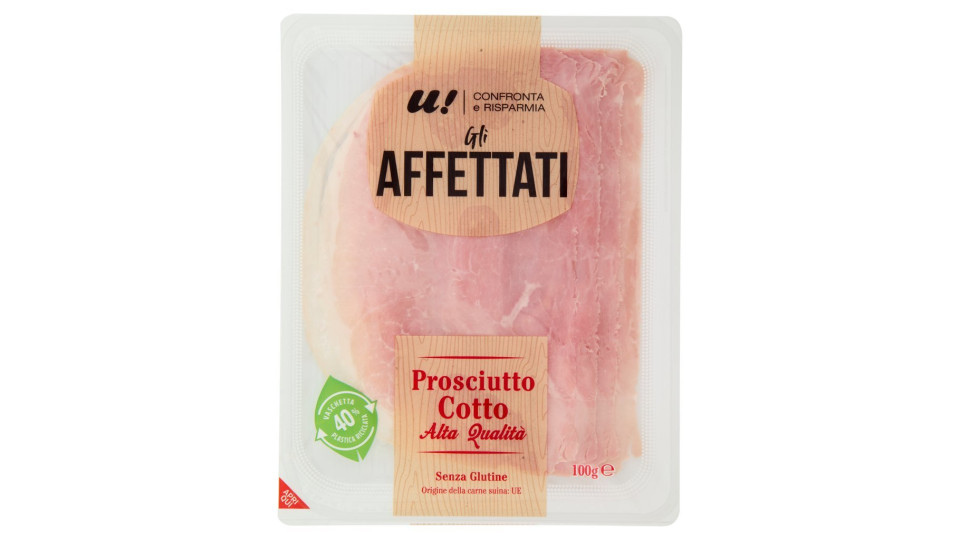 Prosciutto Cotto Alta Qualità U! Confronta e Risparmia