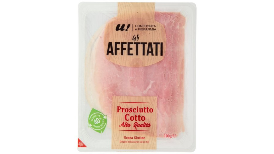 Prosciutto Cotto Alta Qualità U! Confronta e Risparmia