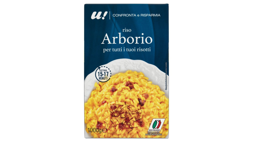 Riso Arborio U! Confronta e Risparmia