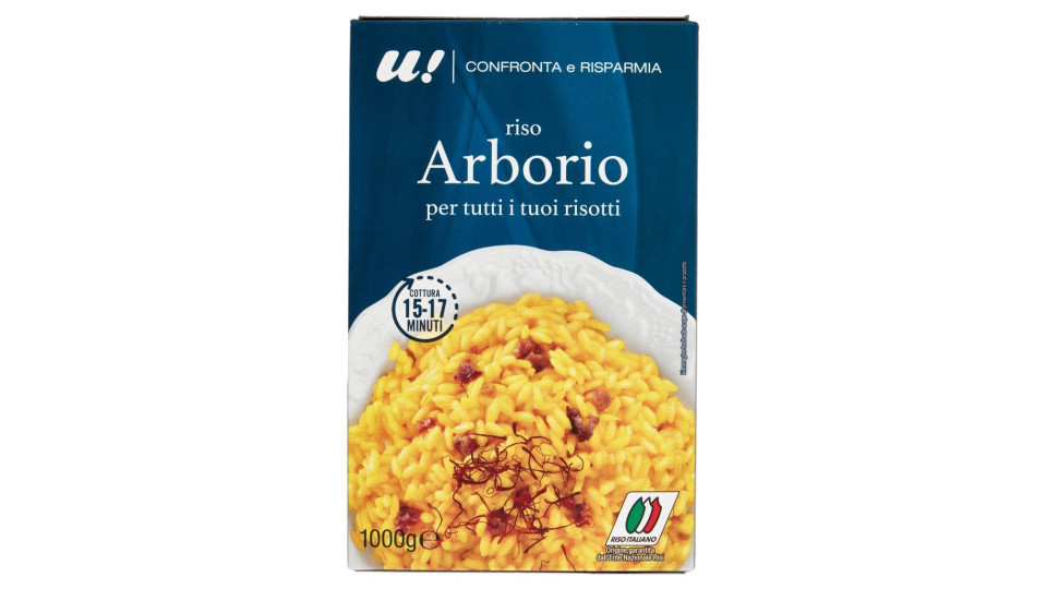 Riso Arborio U! Confronta e Risparmia