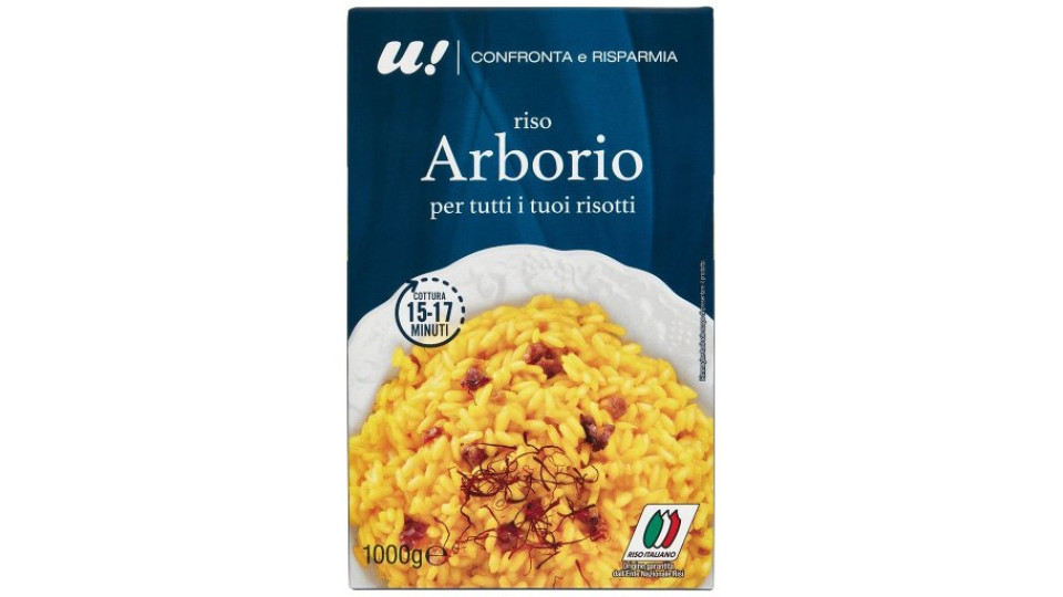 Riso Arborio U! Confronta e Risparmia