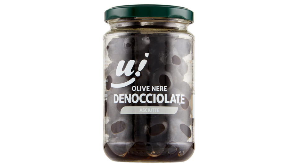 Olive Nere Denocciolate Asciutte U!