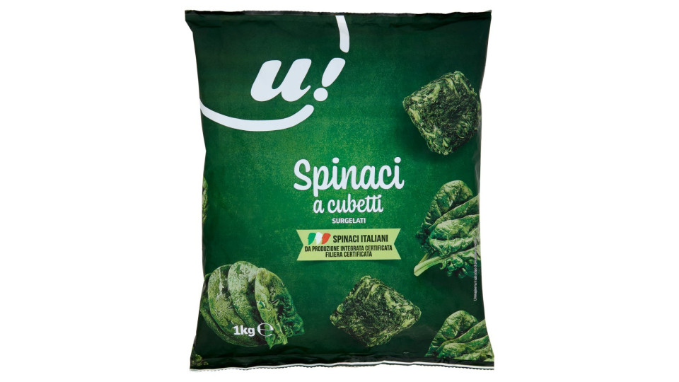 Spinaci a Cubetti Surgelati  U!