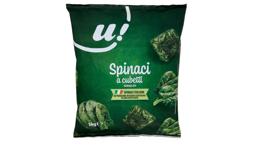 Spinaci a Cubetti Surgelati  U!