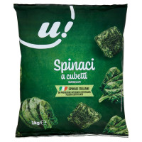 Spinaci a Cubetti Surgelati  U!