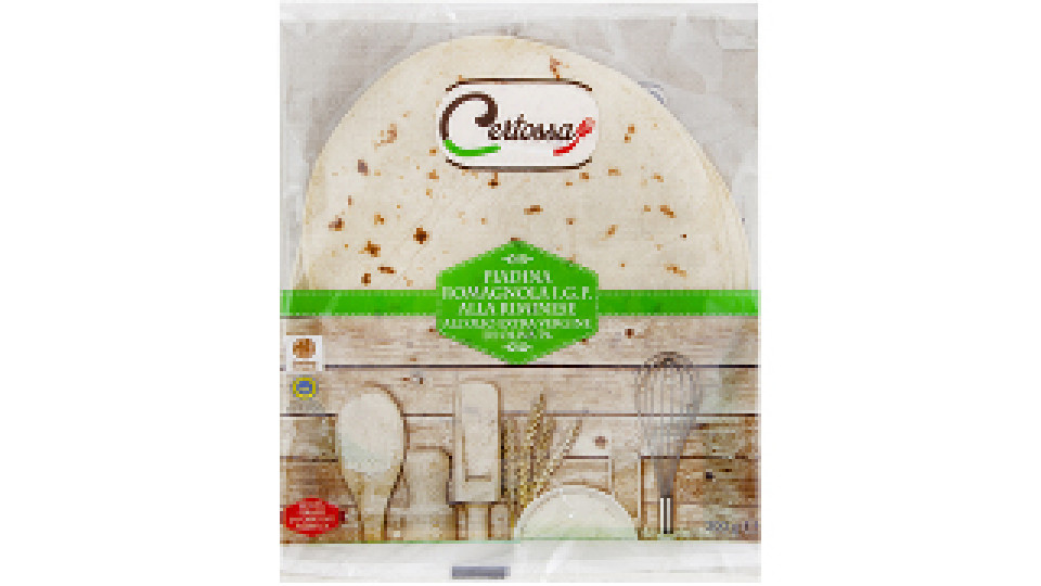 Piadina Romagnola Igp alla Riminese all'Olio Extravergine d'Oliva