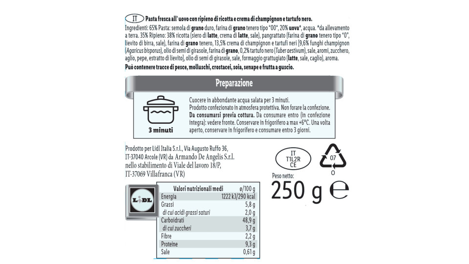 Sacchettini al Tartufo