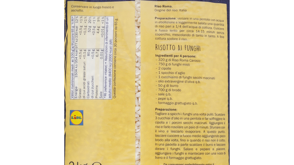 Riso Roma Superfino