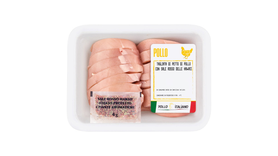 Tagliata di Petto di Pollo con Sale delle Hawaii