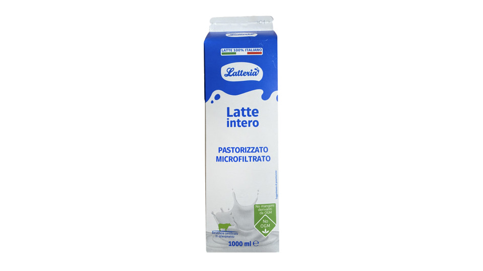 Latte Intero 100% Italiano Microfiltrato