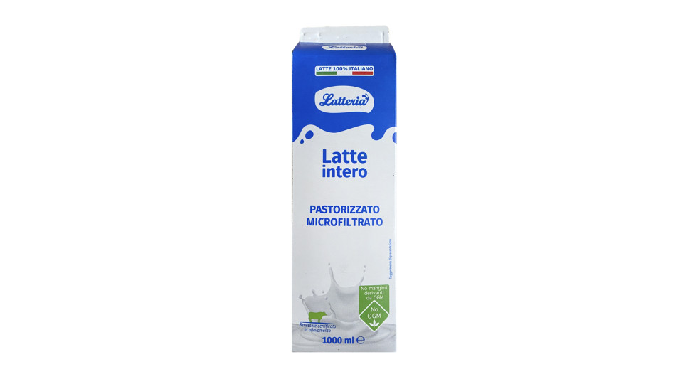 Latte Intero 100% Italiano Microfiltrato