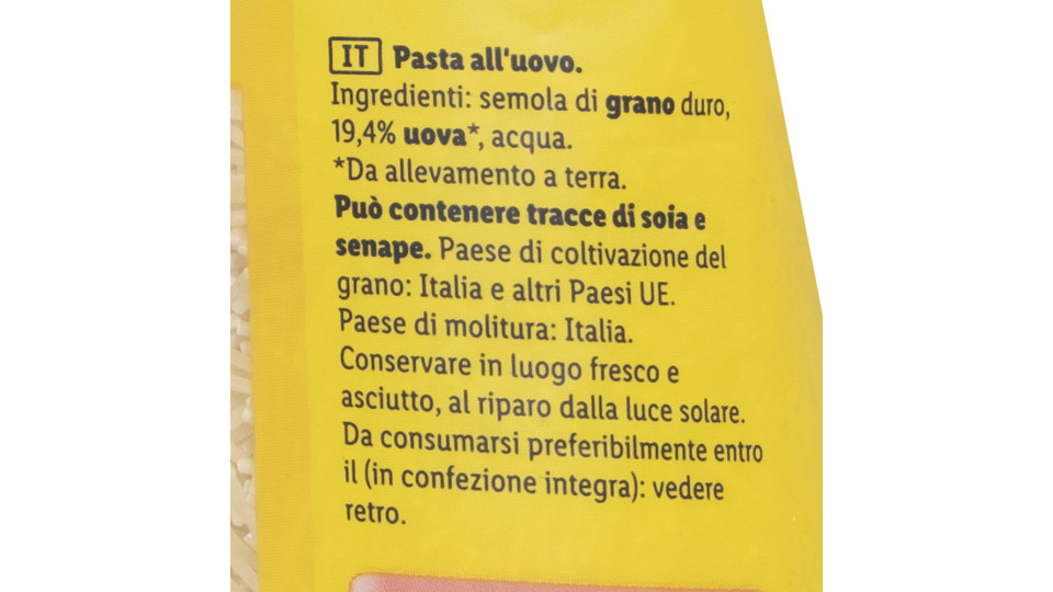 Filini Pasta all'Uovo