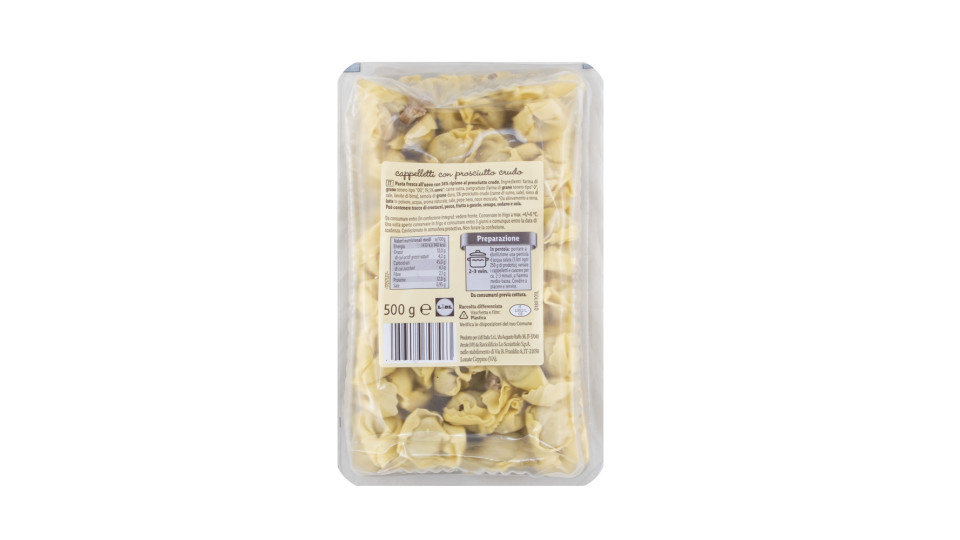 Cappelletti al Prosciutto Crudo