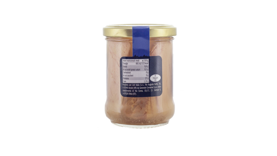 Filetti Tonno al Naturale Pinne Gialle