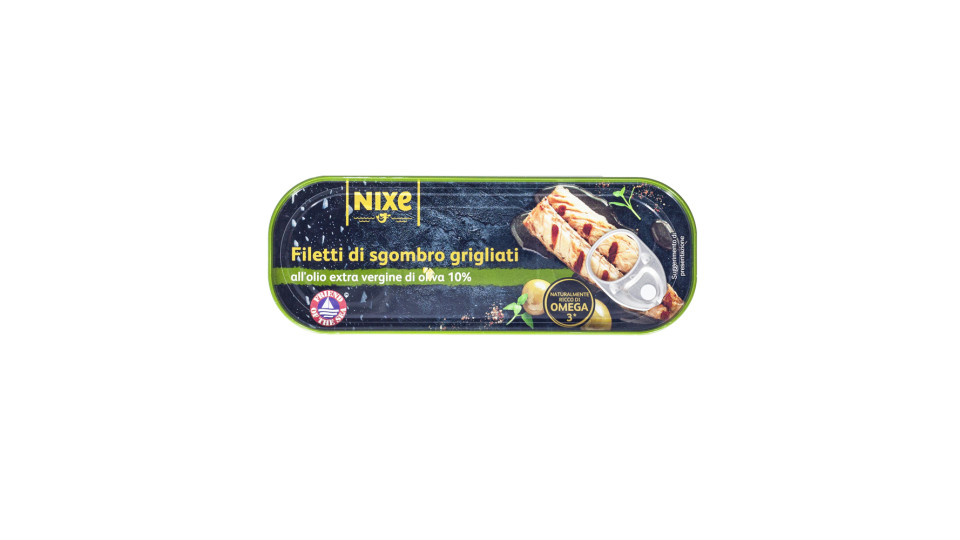 Filetti di Sgombro Grigliati in Olio d'Oliva