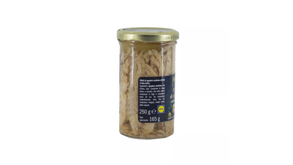 Filetti di Sgombro in Olio d'Oliva