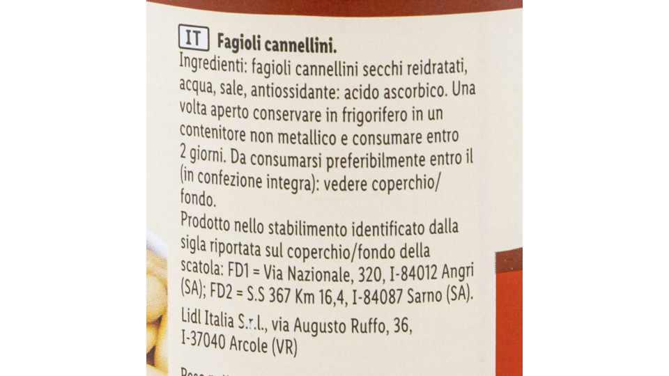 Fagioli Cannellini