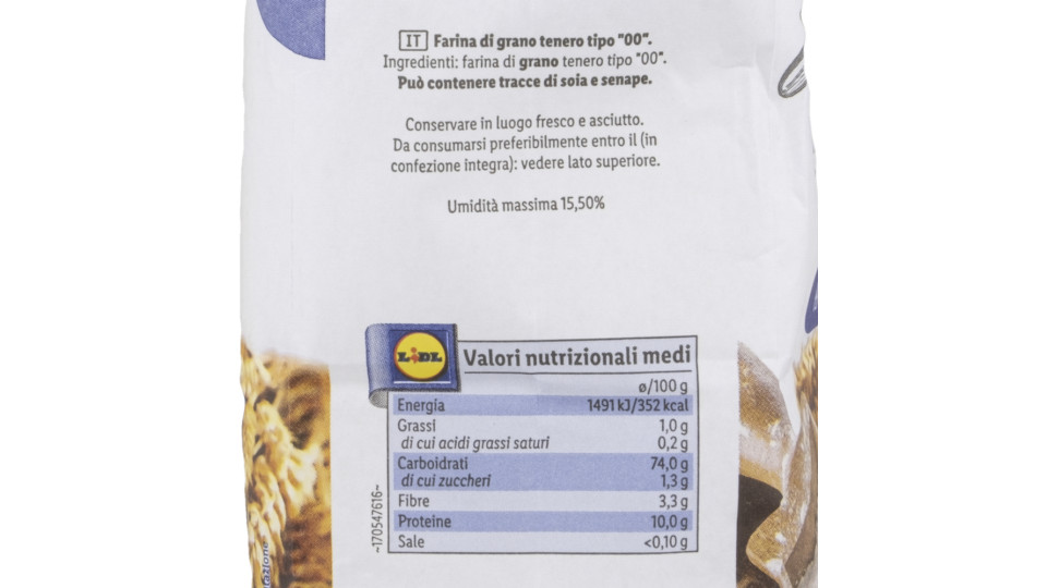 Farina di Grano Tenero Tipo "00"