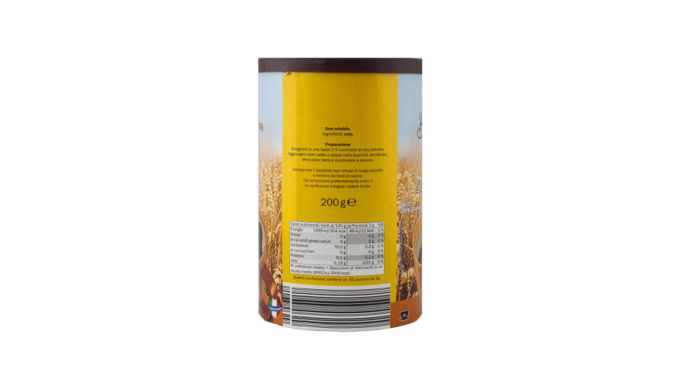 Orzo Solubile