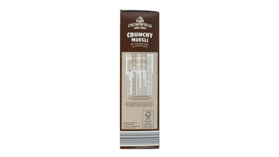 Muesli Croccante Cioccolato