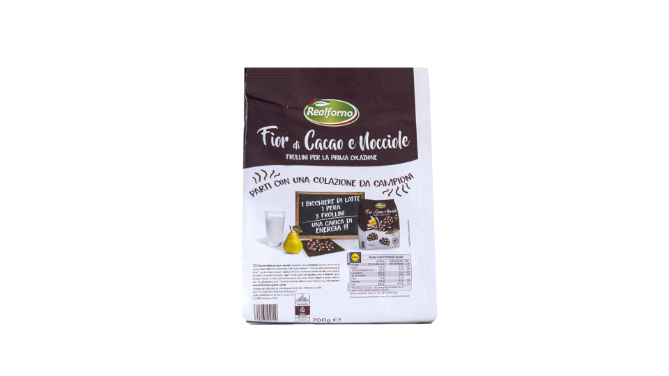 Frollini Fior di Cacao e Nocciole