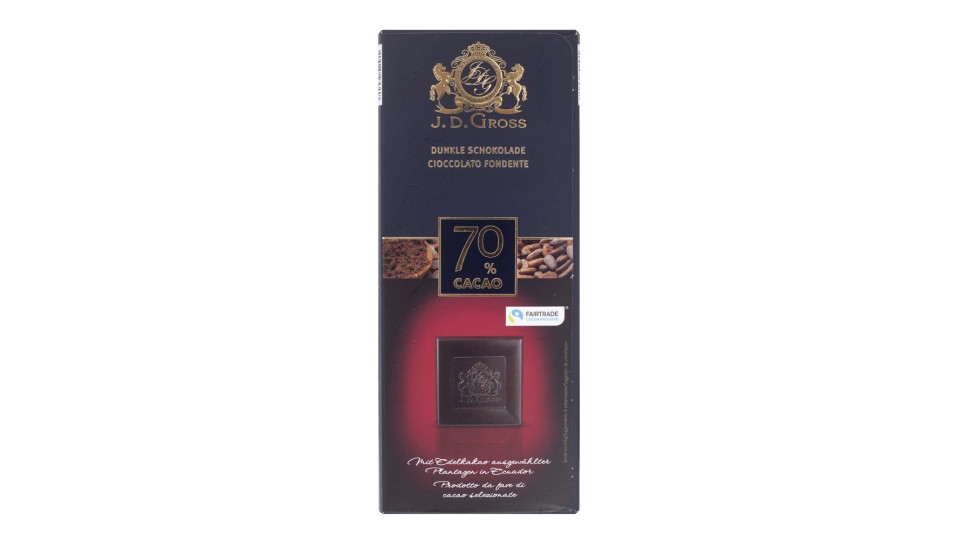 Cioccolato Fondente Ecuador 70%