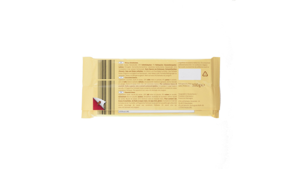 Cioccolato Bianco