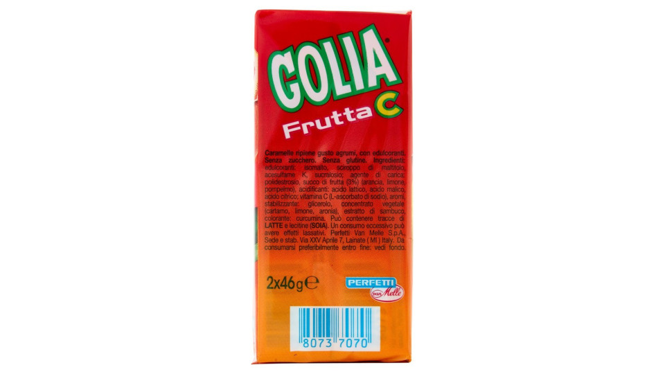 Frutta C, Caramelle senza Zucchero