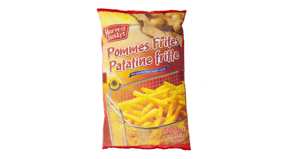 Patatine Fritte Taglio Sottile