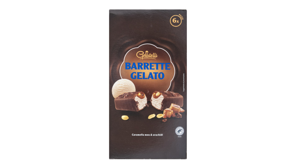 Barrette di Gelato Caramello