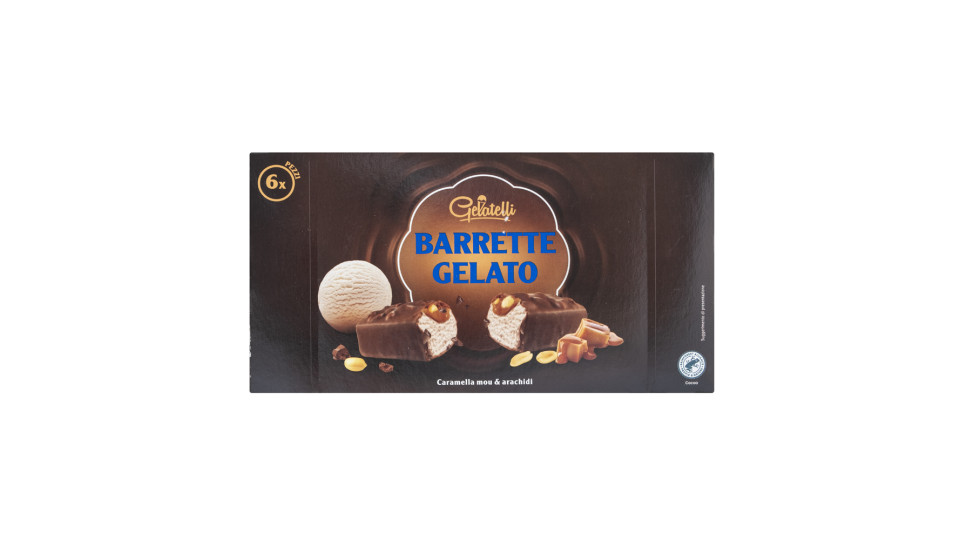 Barrette di Gelato Caramello