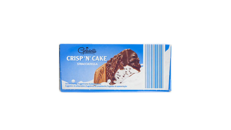 Biscotto Gelato con Glassa al Cacao