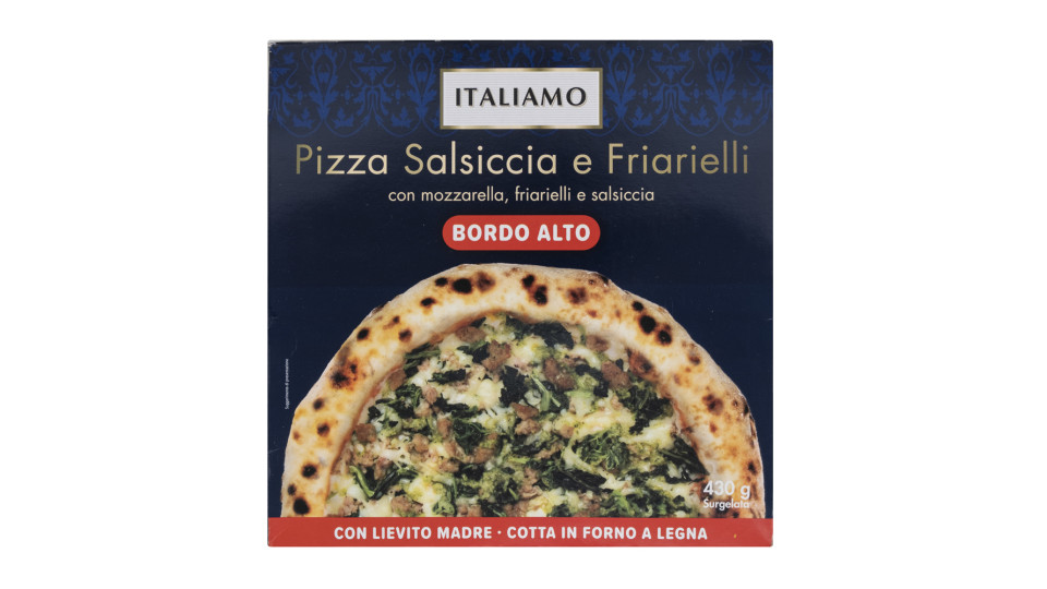 Pizza Friarielli e Salsiccia