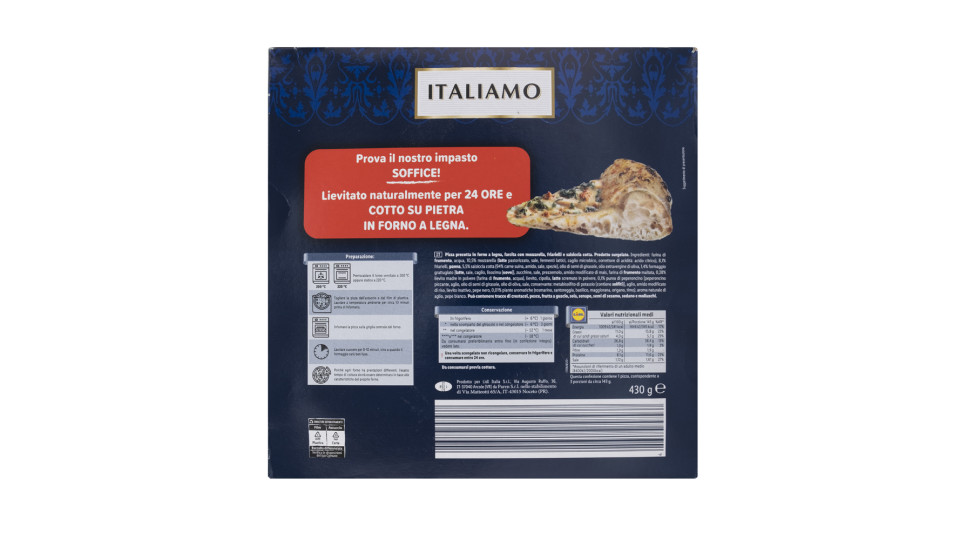 Pizza Friarielli e Salsiccia