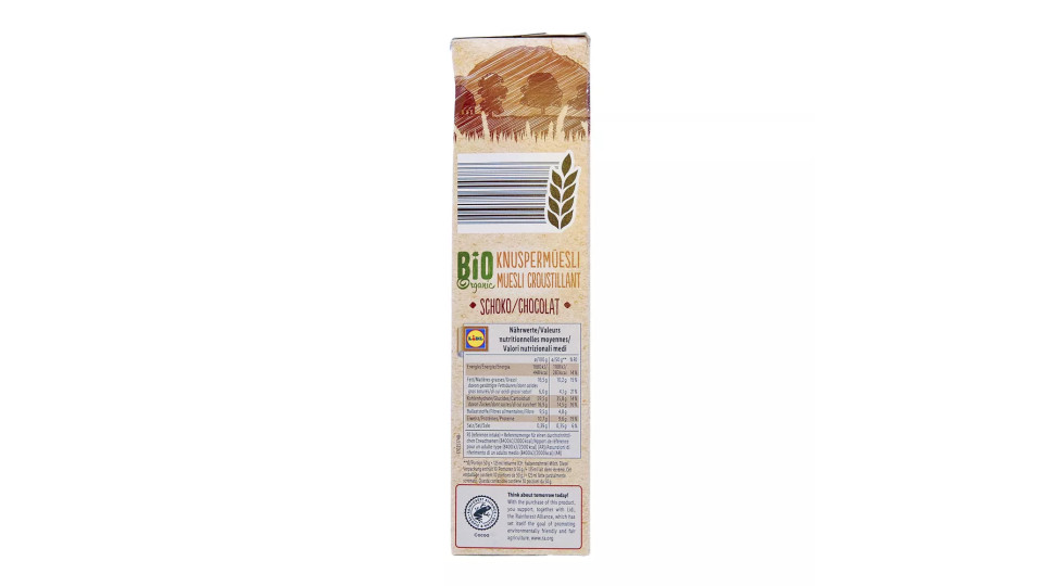 Muesli Bio Cioccolato