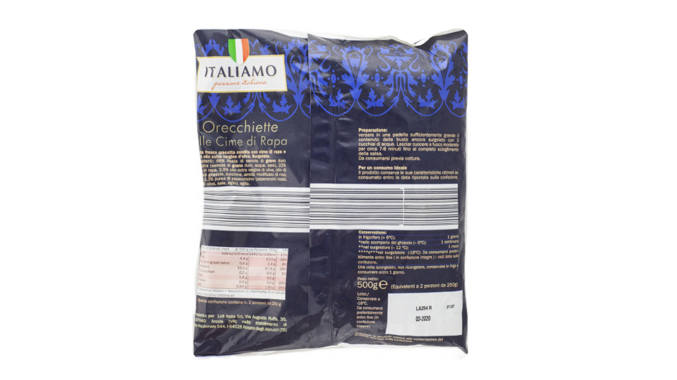 Orecchiette alle Cime di Rapa