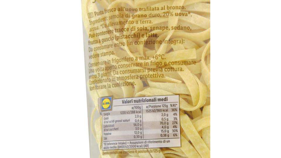 Fettuccine all'Uovo