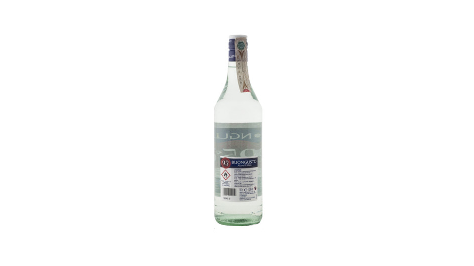 Alcool 95% Buongusto per Liquori, Cocktail, Frutta