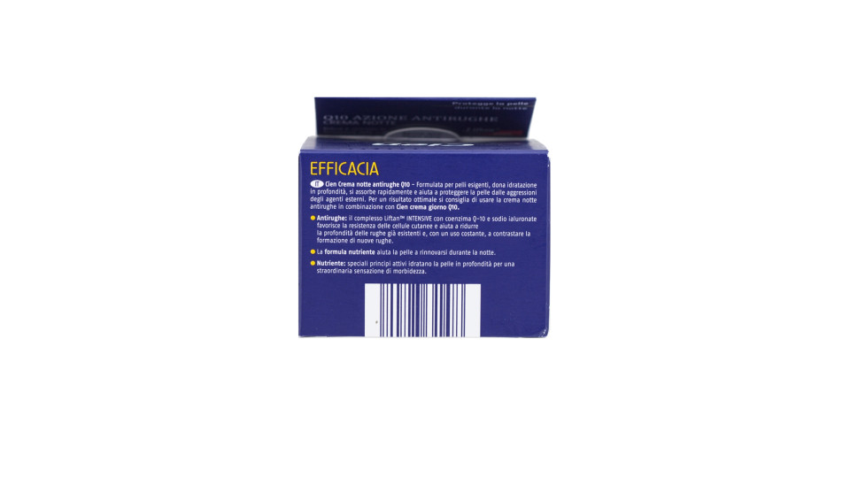 Crema Viso Antirughe Notte con Coenzima Q10