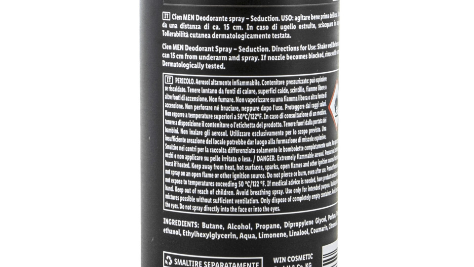 Deodorante Spray Uomo Seduction